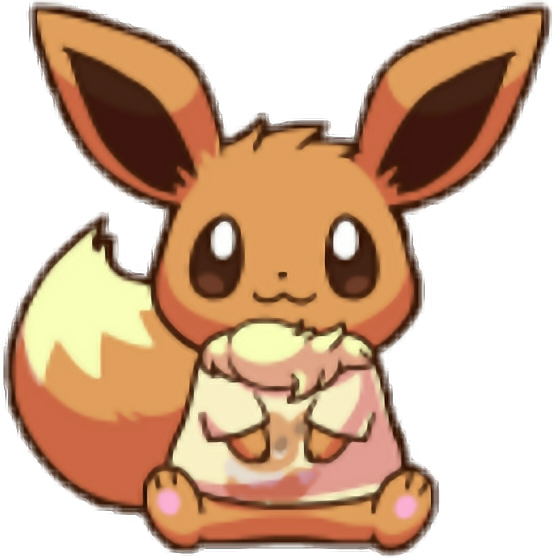 Flareon Kawaii Clipart (552x558), Png Download