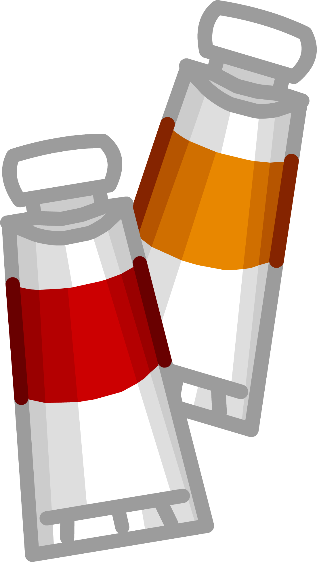 Hot Sauce Face Paint Clipart (1102x1953), Png Download