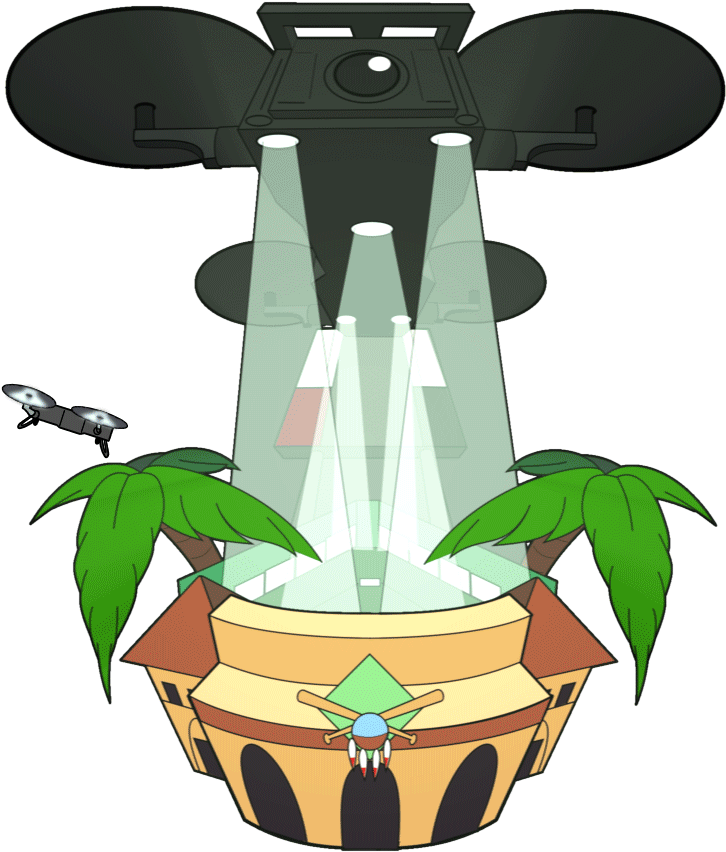 For The Pilots - Drone Racing Clipart (777x1006), Png Download