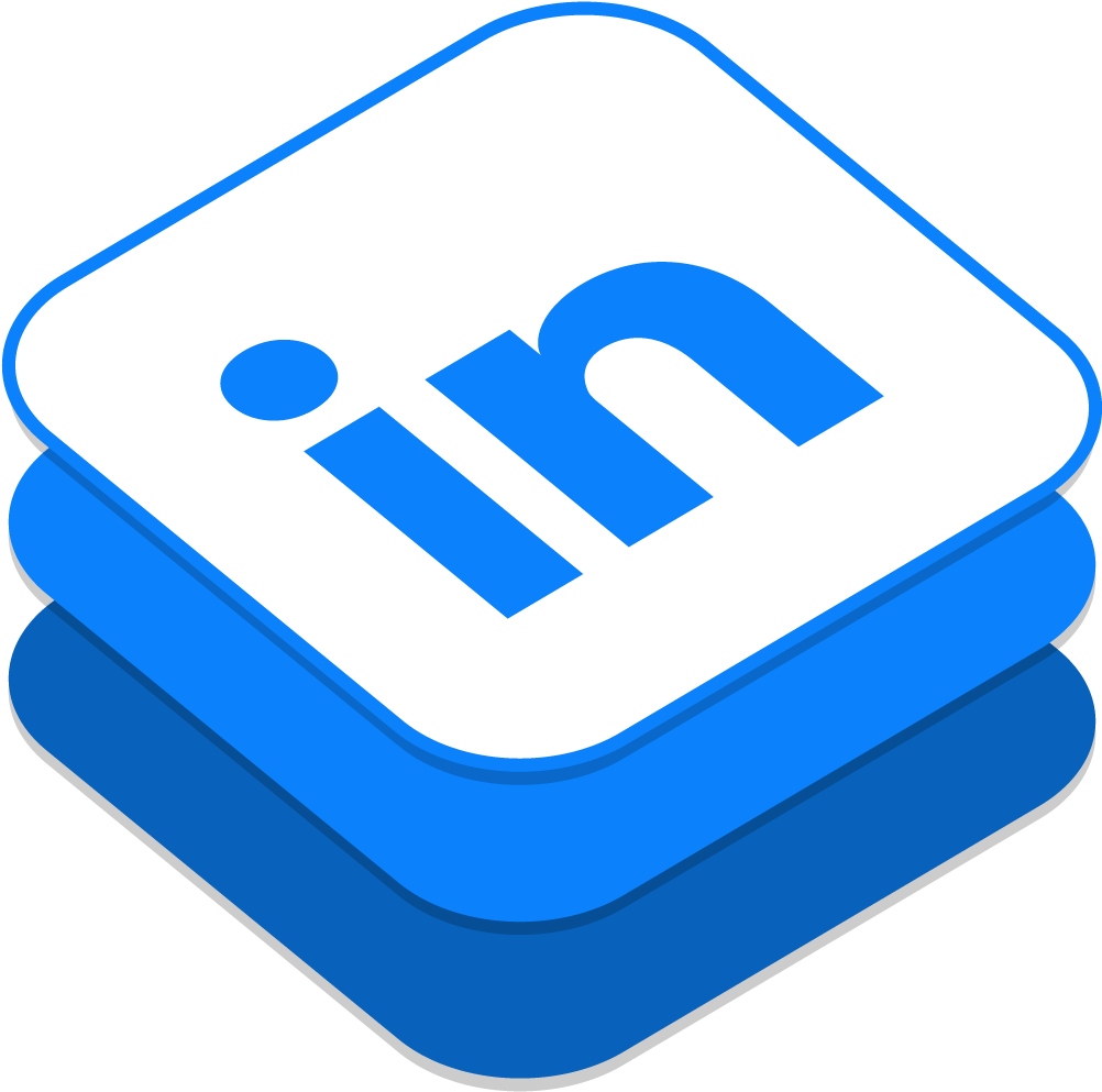 Linkedin Icon - Icono Facebook Ios 8 Clipart (1024x1024), Png Download