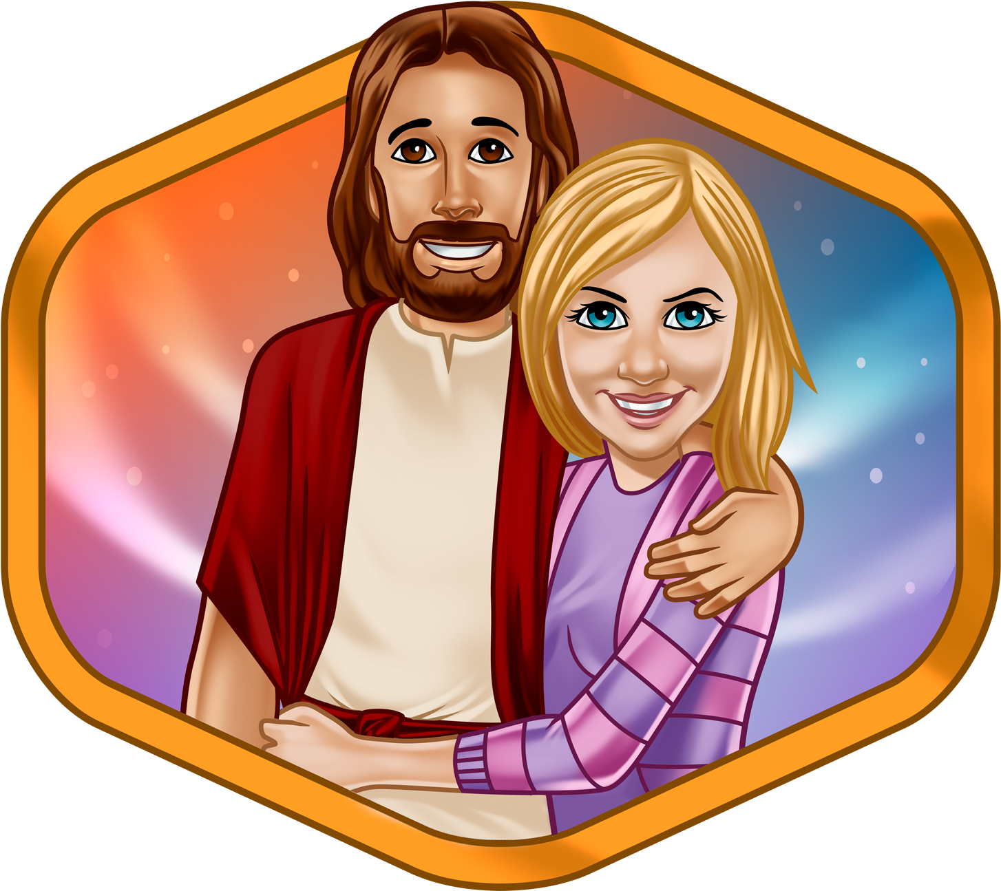 Truth Overcoming The Devil's Lies With The Word Of - Logo Clipart (1500x1534), Png Download