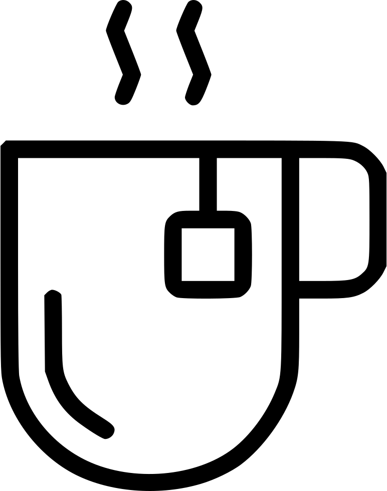 Cup Mug Hot Beverage Tea Comments Clipart (772x980), Png Download