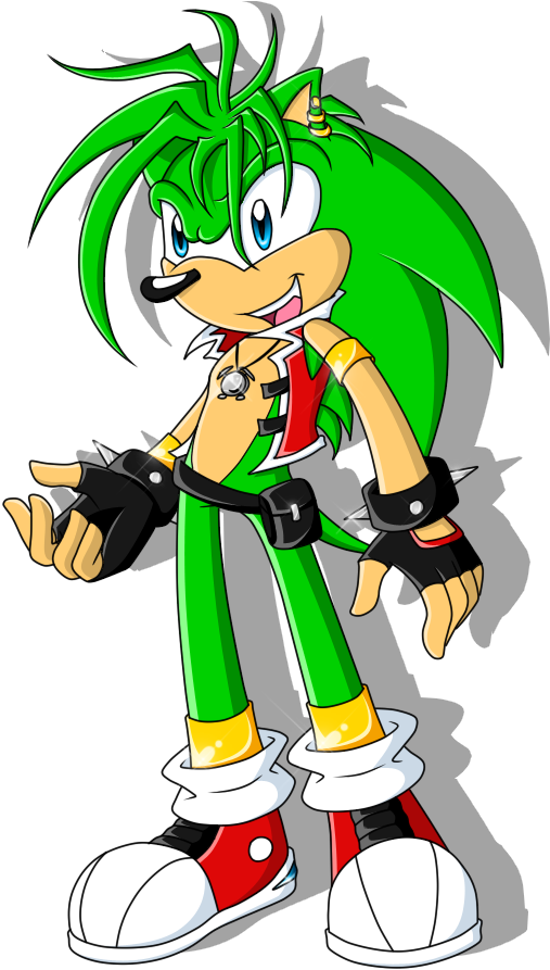 My Personal Redesign Of Sonia And Manik, Sonic's Older Clipart (534x894), Png Download