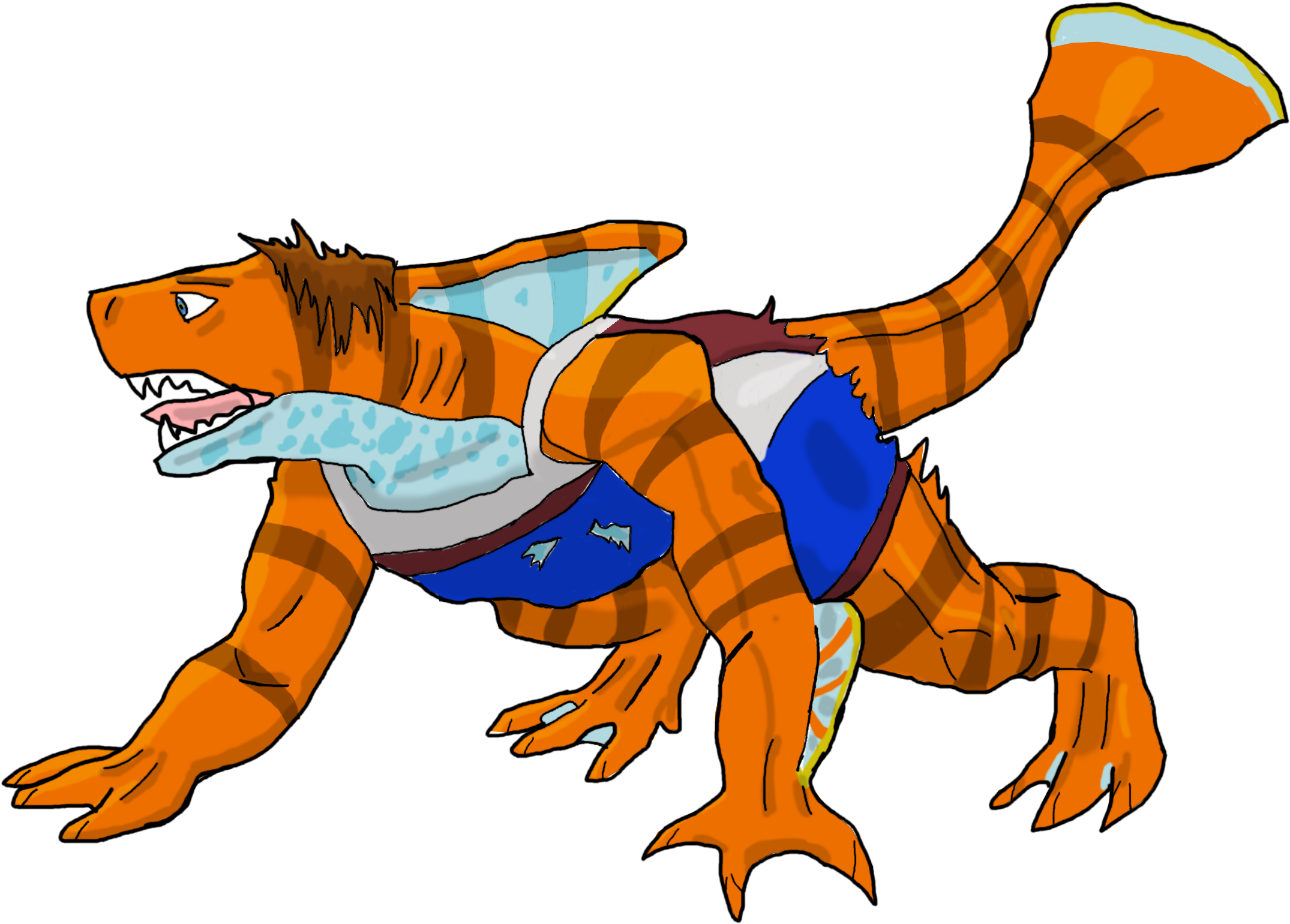 Monster Hunter Tf1 - Tf1 Clipart (2984x2052), Png Download