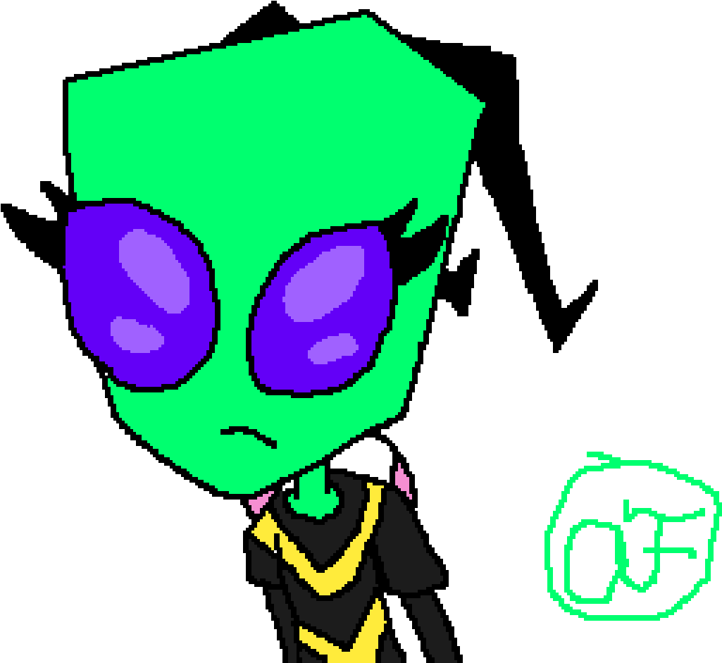 Invader Lex - Fan Art Clipart (1200x1200), Png Download