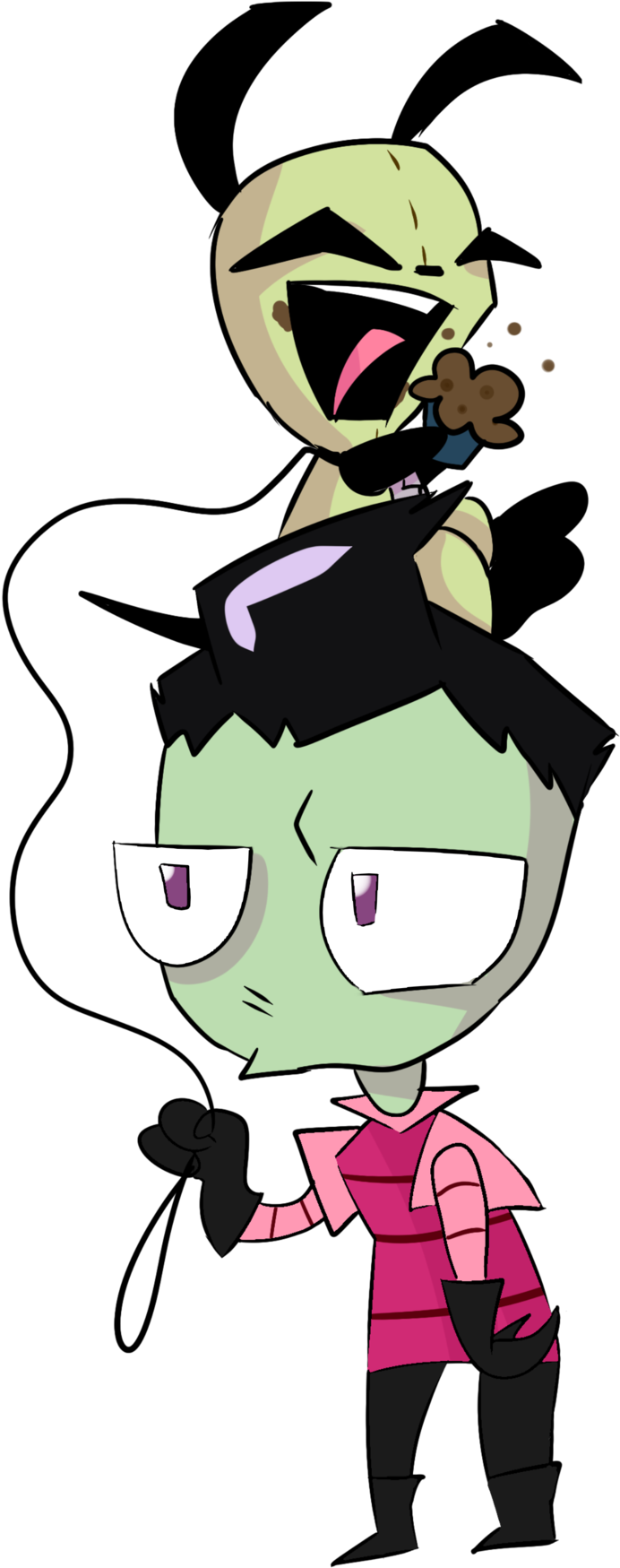 Cuties Invader Zim Characters, Worms Clipart (1023x1920), Png Download