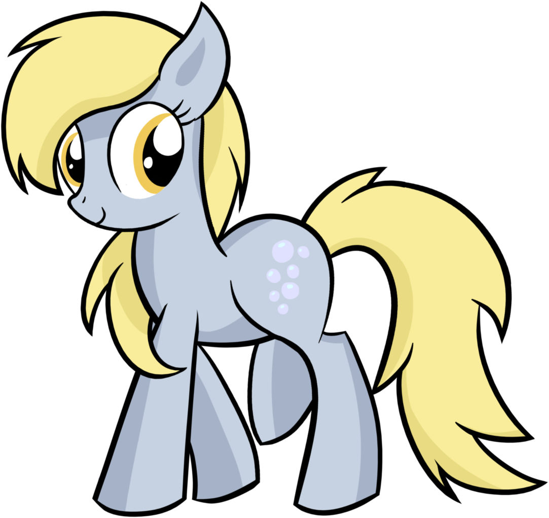 Reconprobe, Derpy Hooves, Female, Mare, Pony, Safe, Clipart (1089x1024), Png Download