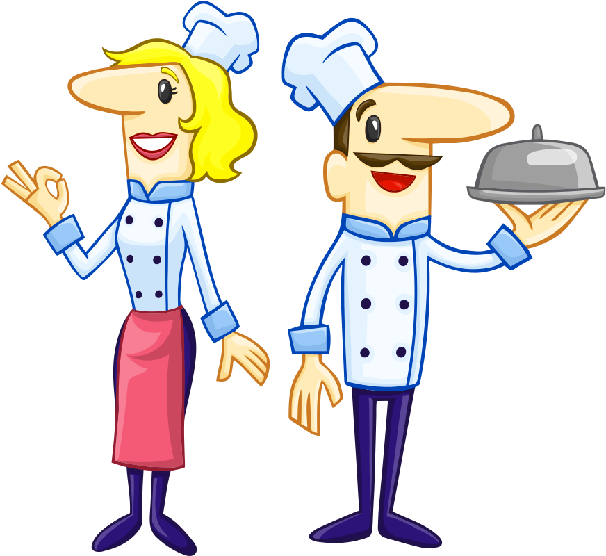 9 Png - Chef Imagenes De Cocineros Animados Clipart (934x895), Png Download
