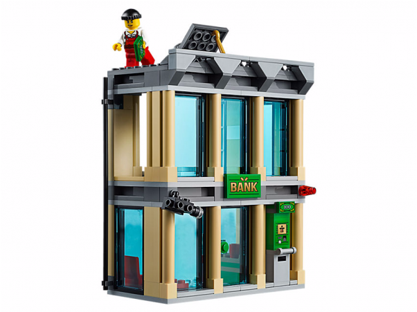 Lego City Bulldozer Break In Bank Clipart (800x800), Png Download