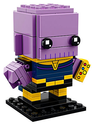 Lego Brickheadz Avengers - Brickheadz Thanos Clipart (800x800), Png Download