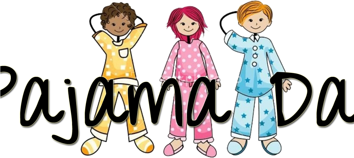 School Clip Art Pyjama Day - Png Download (1143x600), Png Download