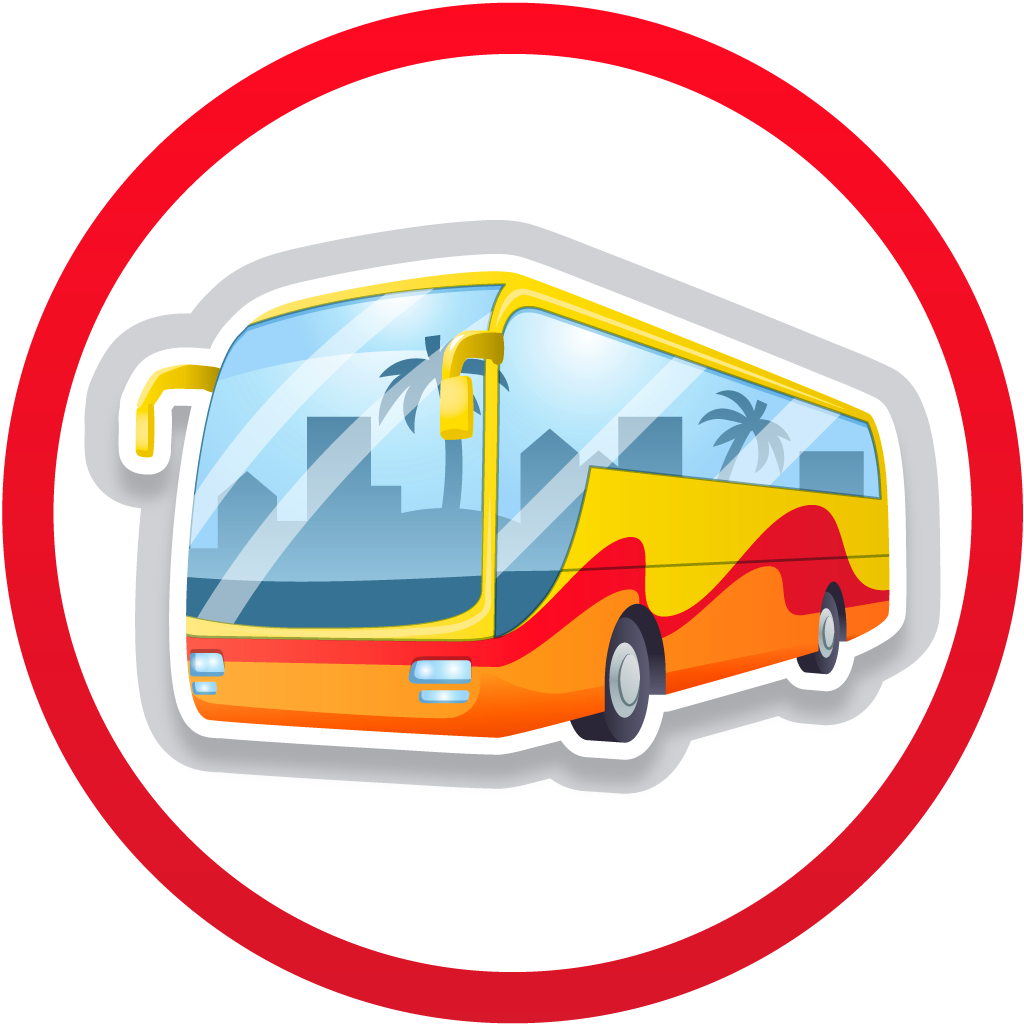 Bus Station - Bus Clipart (1024x1024), Png Download