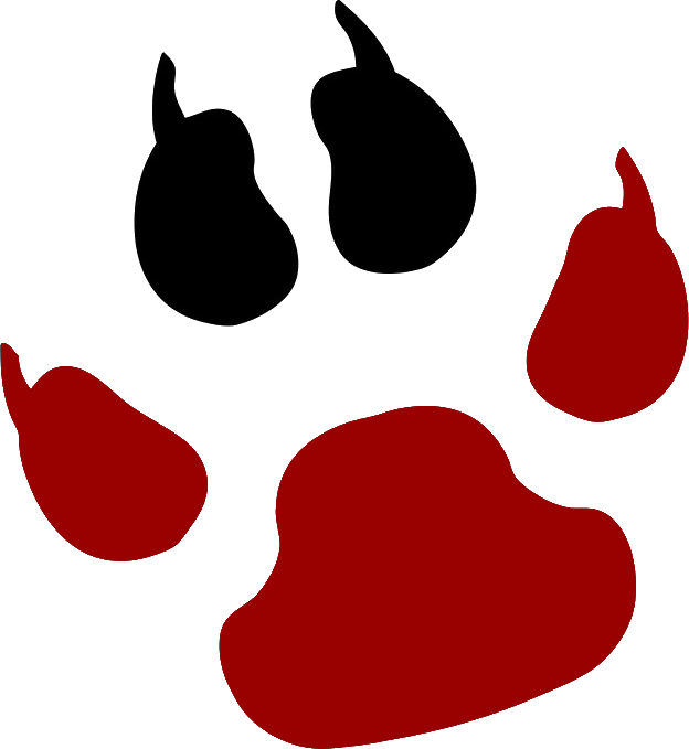 Dog Lords - Tiger Paw Transparent Background Clipart (624x679), Png Download