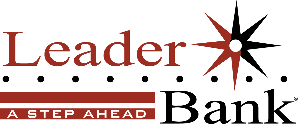 Leader Bank Logo Clipart (1178x491), Png Download