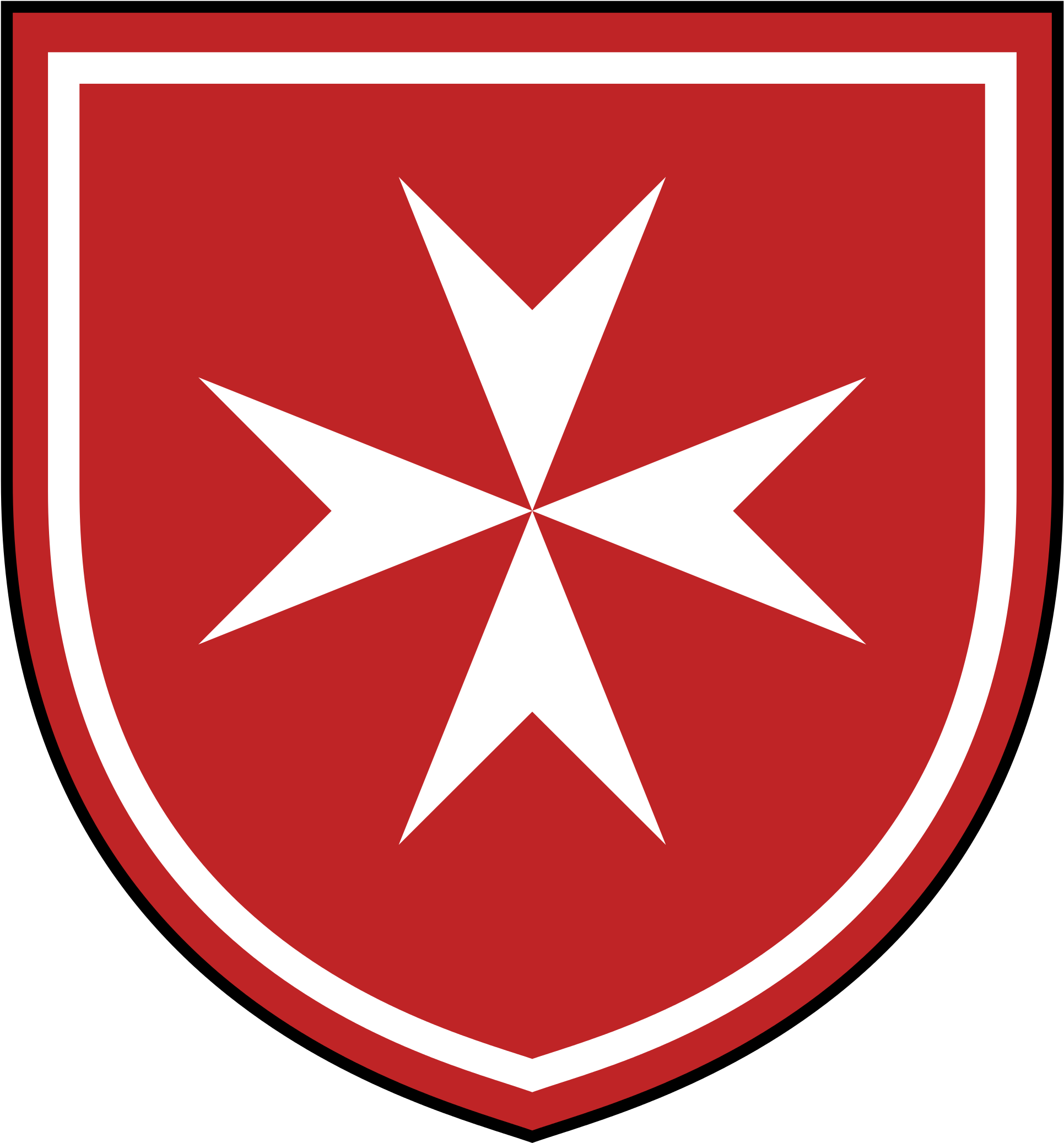 Open - Sovereign Military Order Of Malta Clipart (2000x2143), Png Download