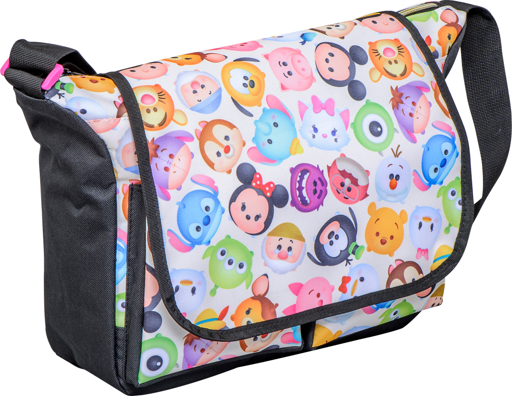 Tsum Tsum Budveske, White, Large - Tsum Tsum Budveske Clipart (1004x777), Png Download