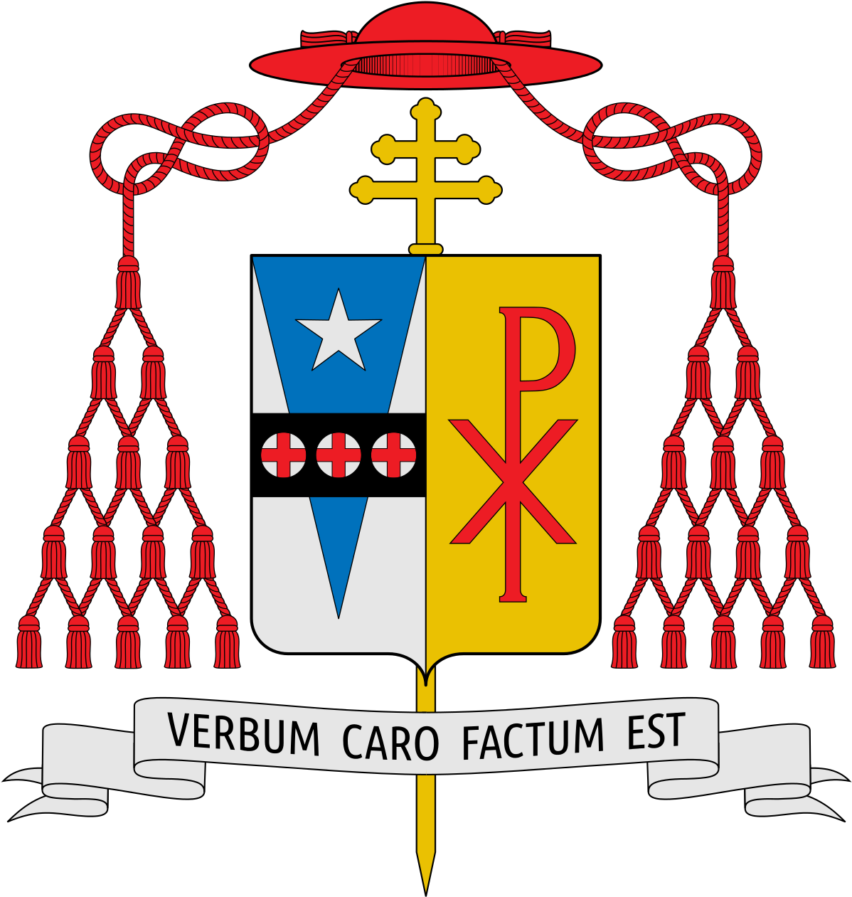 Justin Francis Rigali - Coats Of Arms Ladaria Ferrer Luis Francisco Clipart (1146x1211), Png Download