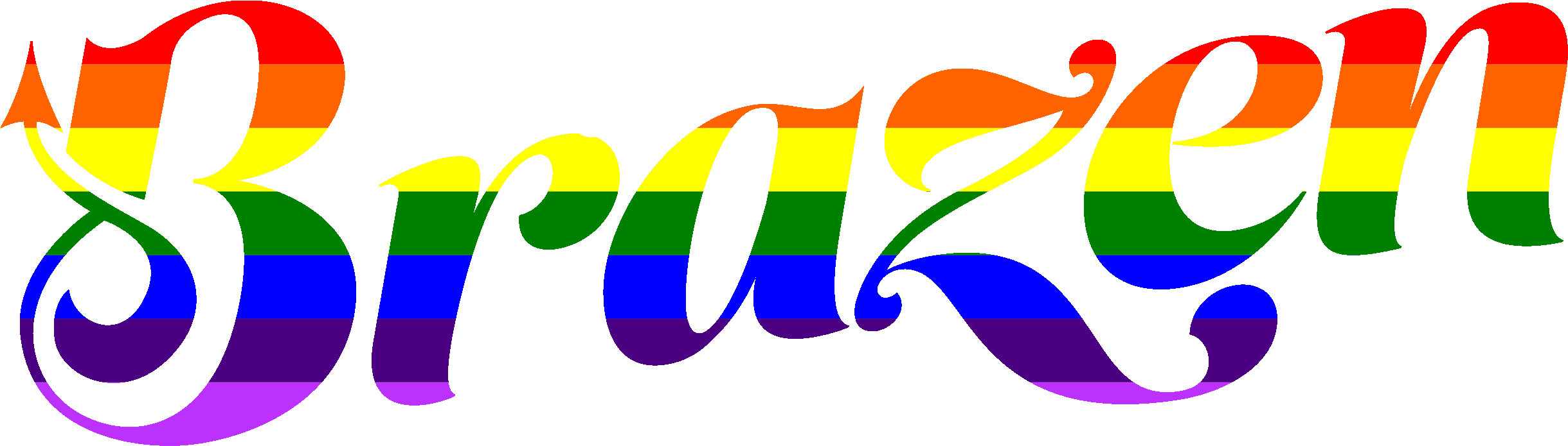 Brazen Brazen - Undergarment Clipart (2439x695), Png Download