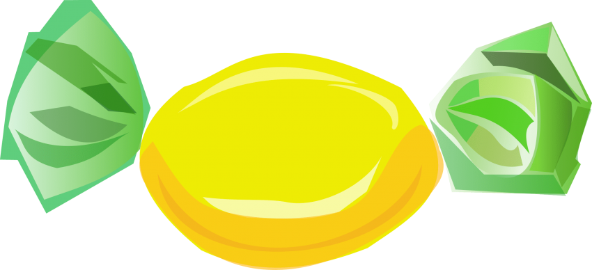 Download Christmas Candy Clipart Png Photo - Candy Png Transparent Png (850x388), Png Download