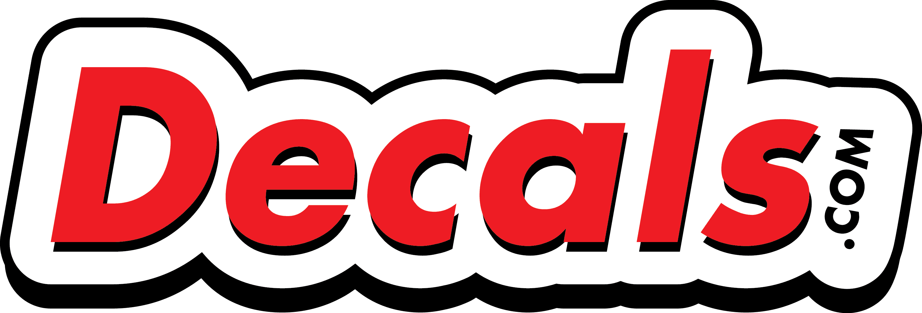Decals - Com Logo - Logo Clipart (3157x1072), Png Download