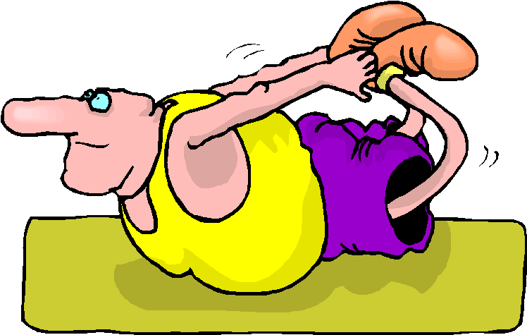 When To Stretch - Stretching Clipart (751x489), Png Download