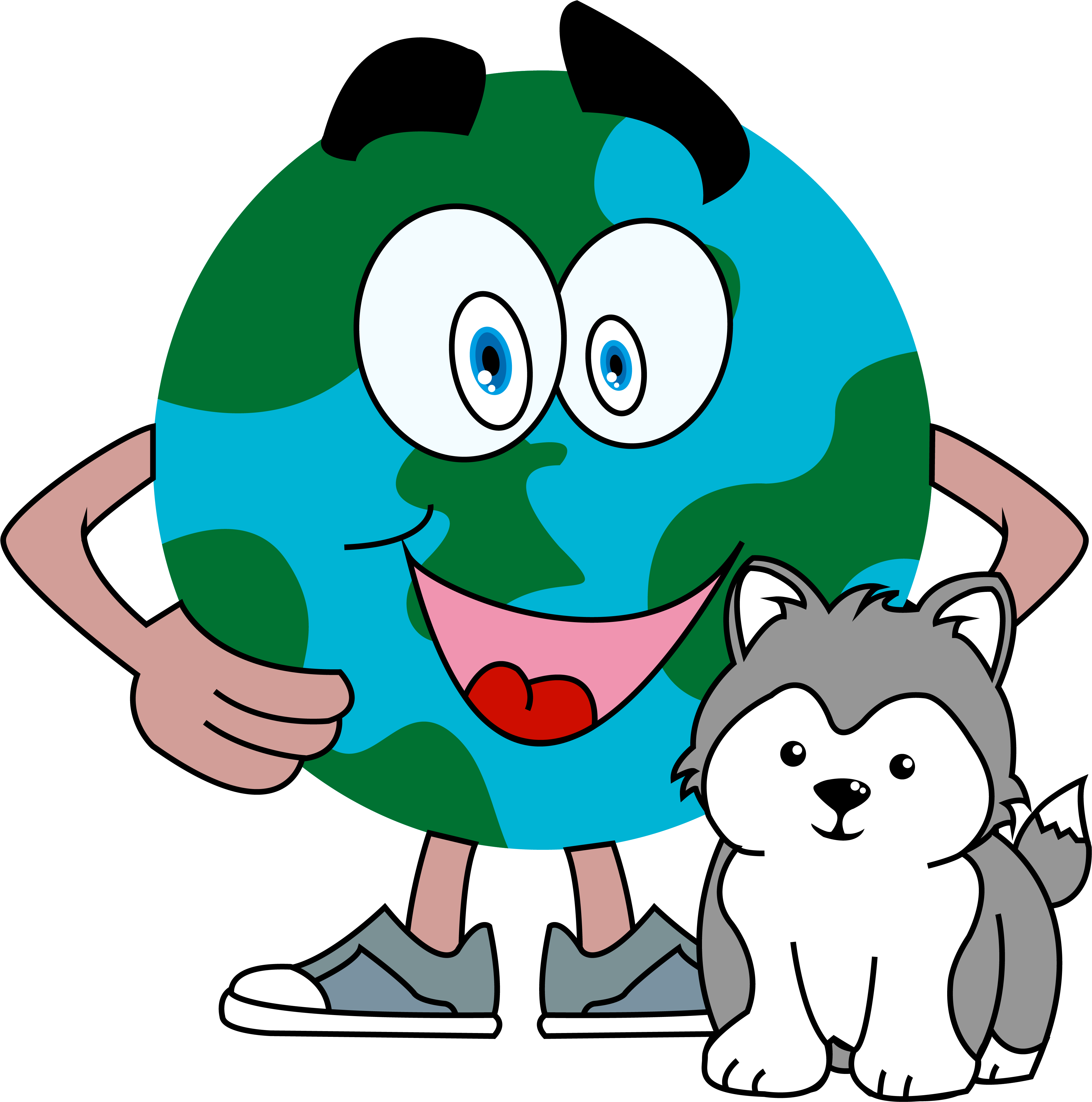 Post Navigation - Cartoon Clipart (4003x4139), Png Download