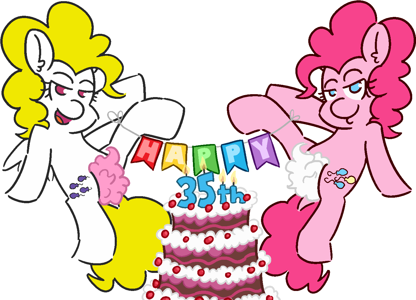 35th Anniversary, Artist - Cartoon Clipart (1500x1050), Png Download