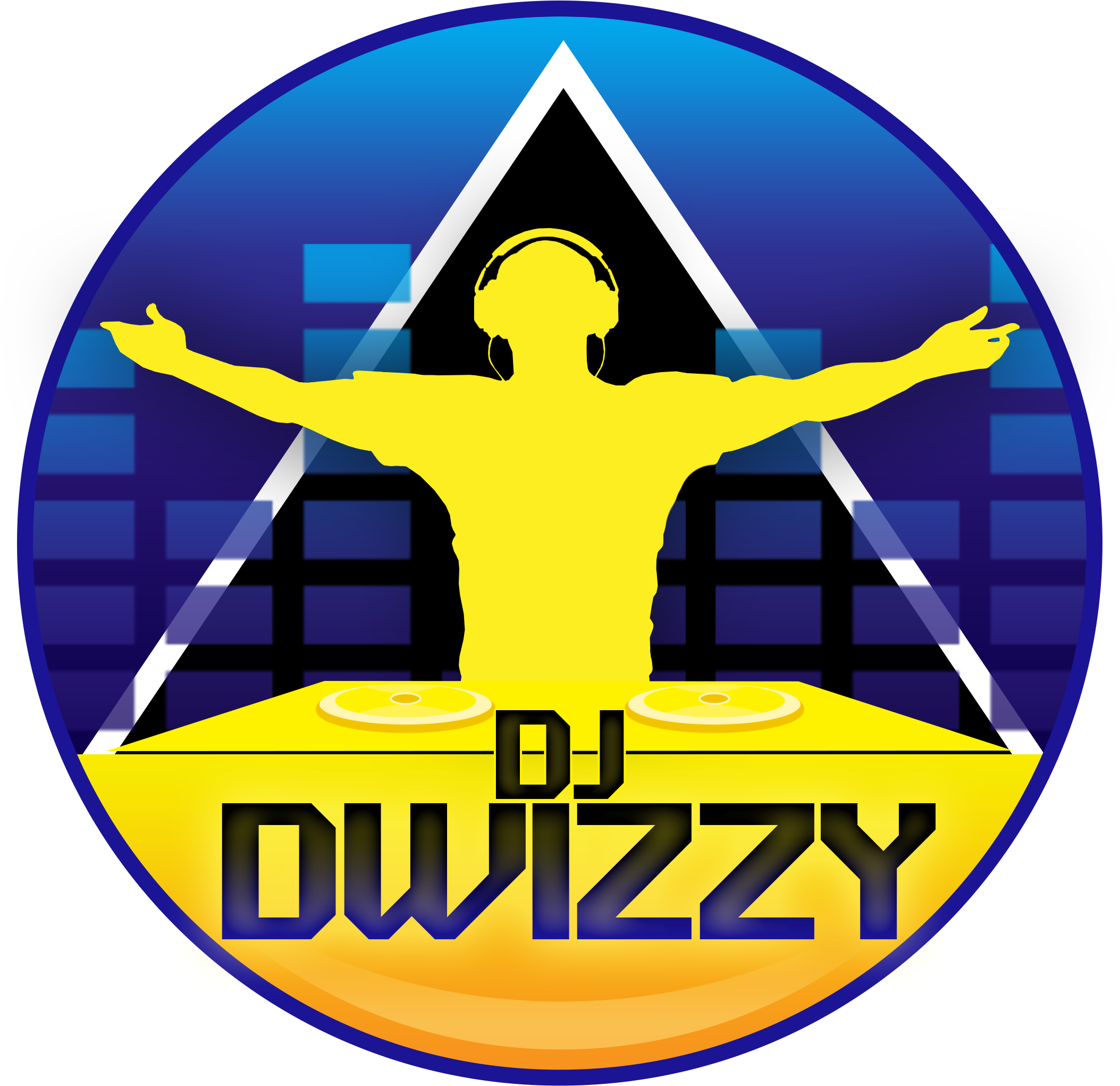 Dj - Producer - Logo Clipart (2166x2184), Png Download