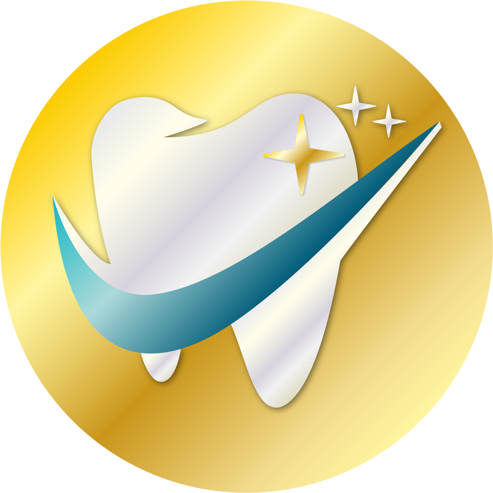 Ottawa Denture & Implant Denture Clinic I Full Dentures - Crescent Clipart (1667x1667), Png Download