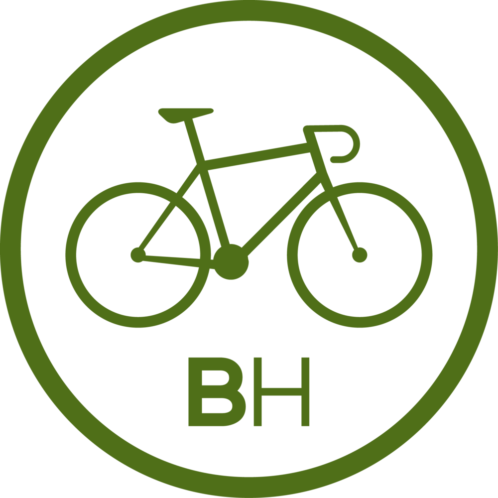Bikehuggerlogo - Cycling Heartbeat Clipart (1000x1000), Png Download