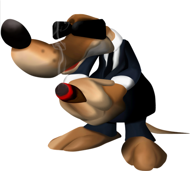 Don Weaso - Conker's Bad Fur Day Weasel Clipart (615x554), Png Download