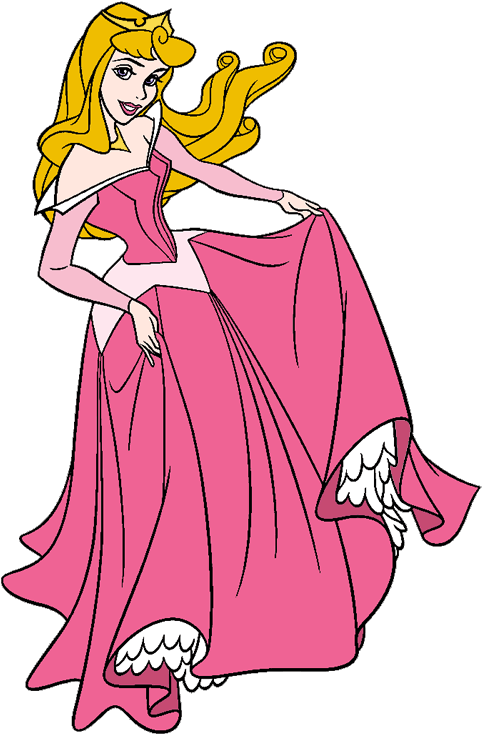 Aurora - Sleeping Beauty Clip Art - Png Download (500x741), Png Download