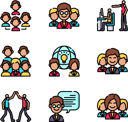 Teamwork - Profession Clipart (600x564), Png Download