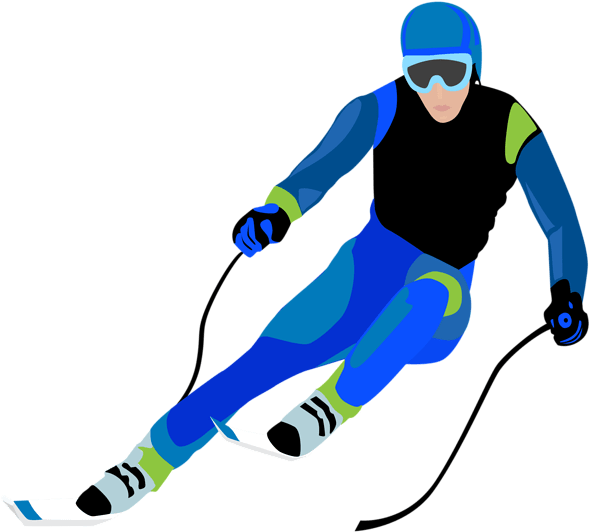 Ski Clipart Transparent Background - Png Download (600x541), Png Download