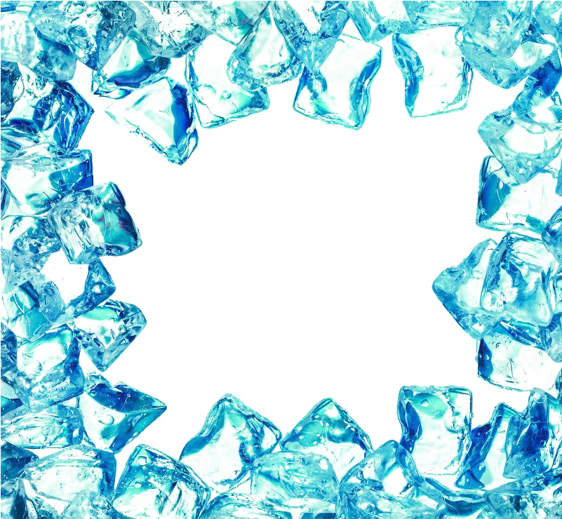 冰块边框 Clipart (800x800), Png Download
