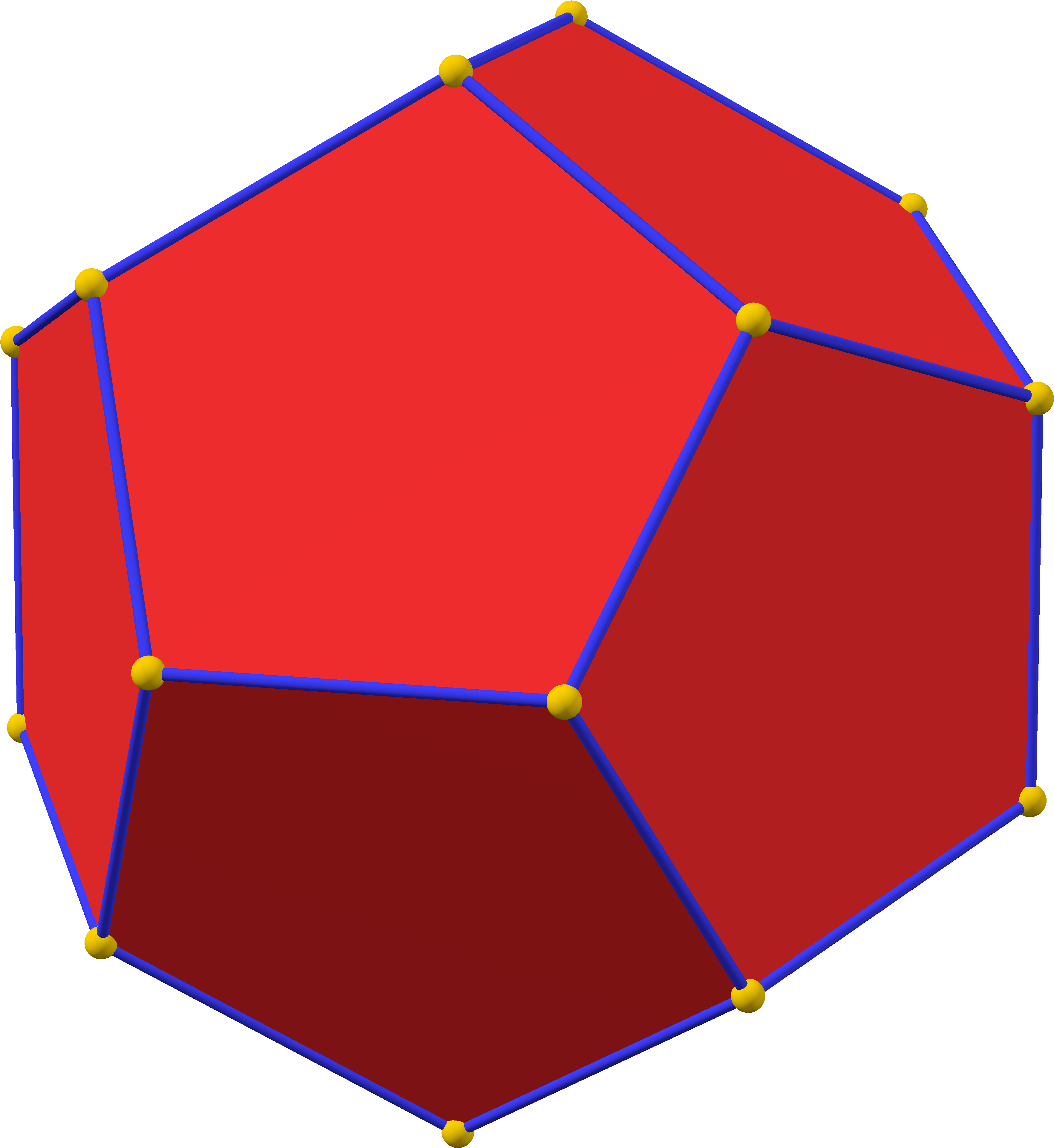 Polyhedron 12 Max - Gif Clipart (3652x3960), Png Download