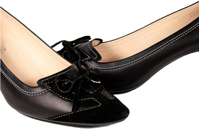 Flat Shoes Clipart Women's Shoe - Png Download (640x480), Png Download