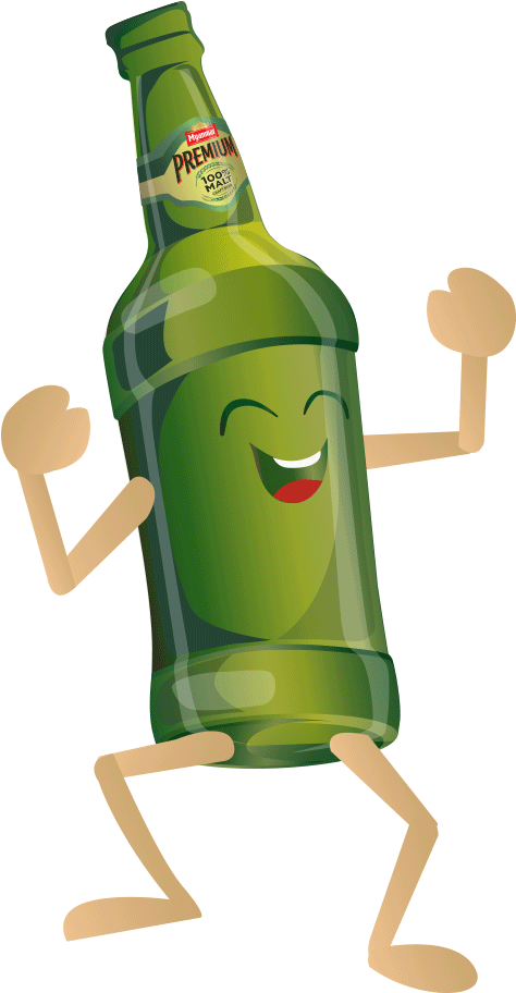 For Drink Gif - Animated Beer Bottles Gif Clipart (1000x1000), Png Download