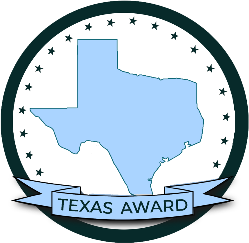 Texas Award - Más Nunca Clipart (1000x1000), Png Download