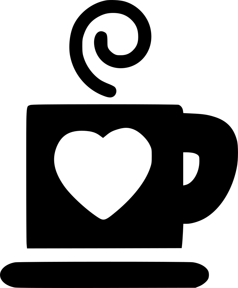 Heart Love Hot Drink Comments - Heart Clipart (812x980), Png Download