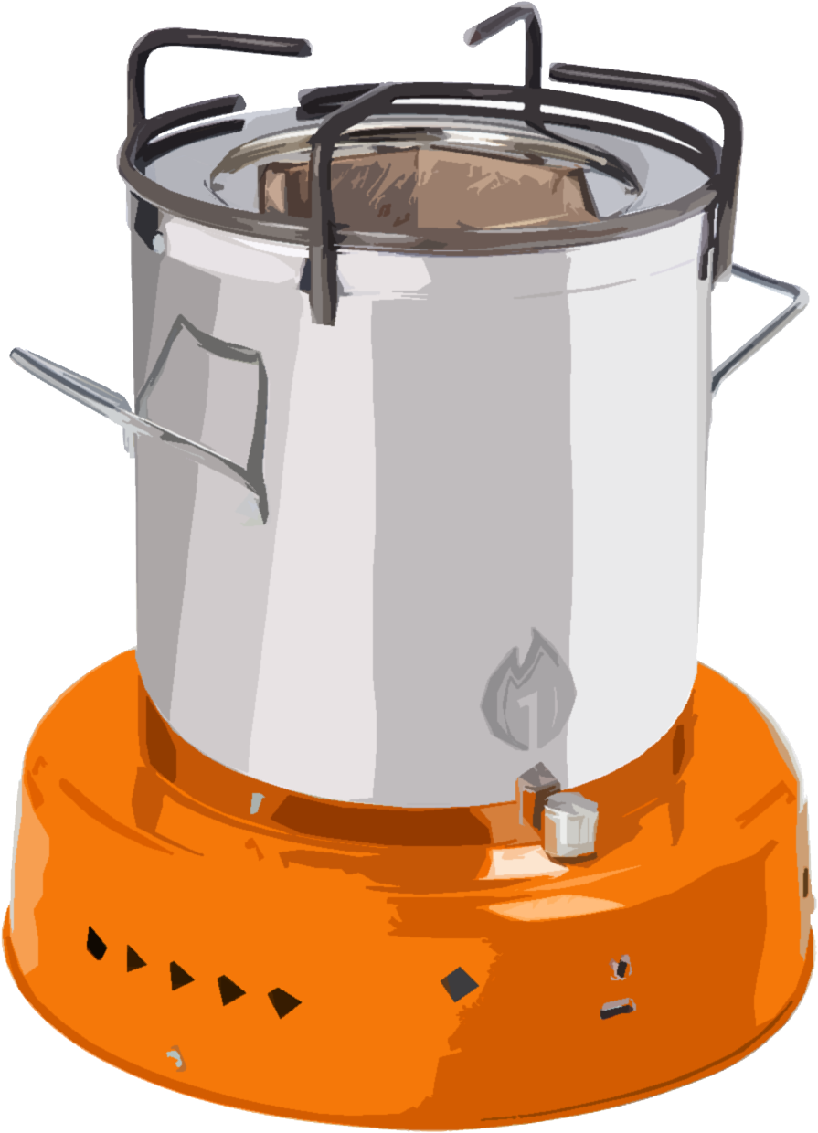 Ace 1 Cookstove - Fogao A Energia Solar Clipart (1417x1417), Png Download