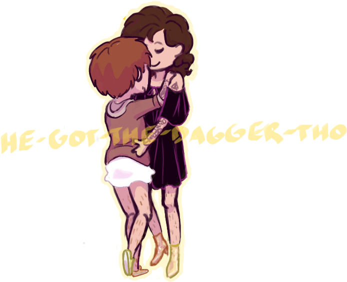 “little Black Dress, Little White Skirt - Cartoon Clipart (745x598), Png Download