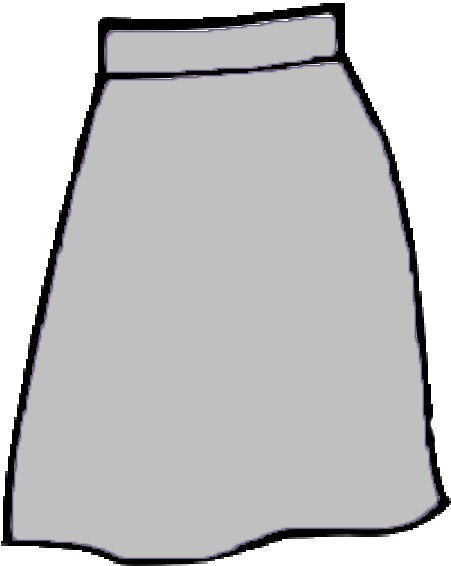 Skirt Clipart (550x600), Png Download