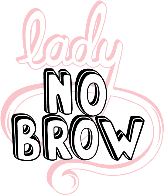 Lady No Brow - Calligraphy Clipart (660x660), Png Download