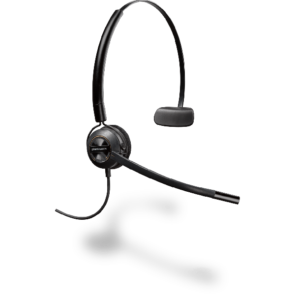 Plantronics Hw540 Encorepro Convertible Headset - Plantronics Encorepro Hw540 Clipart (600x600), Png Download