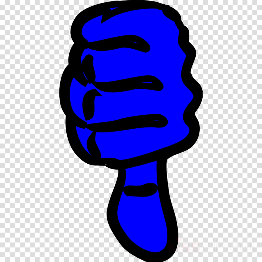 Blue Thumbs Down Clipart Thumb Signal Clip Art - White Icon Github Logo - Png Download (900x900), Png Download