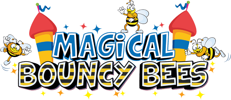 Magical Bouncy Bees - United States Of America Clipart (906x429), Png Download
