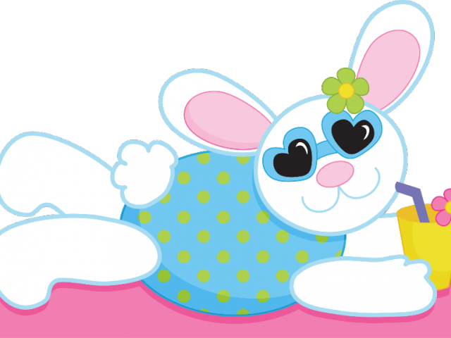 Beach Clipart Easter - Cartoon - Png Download (640x480), Png Download