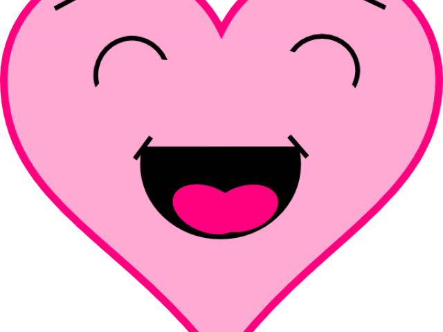 Smiling Heart Clipart - Png Download (640x480), Png Download