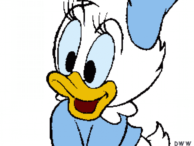 Donald Duck Clipart Cute Baby - Daisy Bebe - Png Download (640x480), Png Download